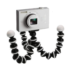 SYGA Small Flexible Bendable Octopus Tripod with Quick-Release Plate for Digital Camera