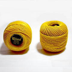 Dhruv Crafts Crochet Cotton Thread Yarn for Cross Stitch, Knitting, Embroidery & Craft Projects, Mercer Crochet Thread Ball, Shade B25 Red, 20 Gram, 0.5 MM Thickness, Sewing & DIY Supplies