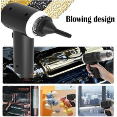Car Vacuum Cleaner 3 in 1 Cordless Handheld with 3 Attachments & Blower for Wet & Dry Cleaning for Home/Office/Car/Keyboard/Travel/Sofa For Kids And Adults (KO1)