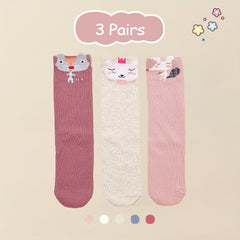 SYGA Baby Spring And Autumn Combed Cotton Long Tube Knee-High Baby Socks Autumn And Winter 9M - 24M