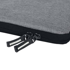 Amazon Basics Laptop Bag Sleeve Case Cover Pouch with Handle for Men & Women | 14.1 Inch Laptop with Padded Laptop Compartment | Zipper Closure | Water Repellent Nylon Fabric (Grey)