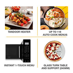 Whirlpool 20 L Convection Microwave Oven (MAGICOOK PRO 22CE BLACK, WHL7JBlack)