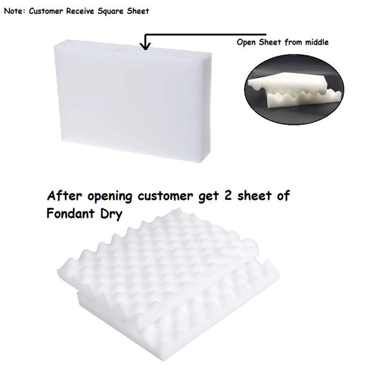 SYGA Baking Tool Fondant Flower Drying Pad Baking Mould