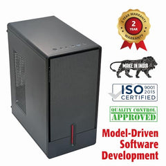 CloudVU Desktop PC | Core i7-4770/90 Turbo | 16GB RAM | GPU GT730 4GB | 512GB NVMe SSD | HDMI,VGA,LAN,USB 3.0,Clocite Copper CPU Fan,+Windows 11 Pro License & MS Office(i7,16GB,512GB,CPU-VX3)
