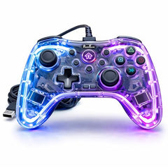 PunnkFunnk Gaming Controller Lite Wireless Bluetooth Gamepad for Android, iOS, PC & Smart TV with Turbo Function, Ergonomic Grip, Rechargeable Battery (X1 Pro Wired)