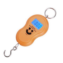 SYGA Hanging Scale Digital Scale Backlight Fishing Pocket Weight Scale Luggage Scales up to 50 kg(Random Color)