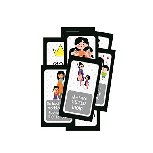 SYGA Set of 8 Mother's Card for Mom (Multicolour)