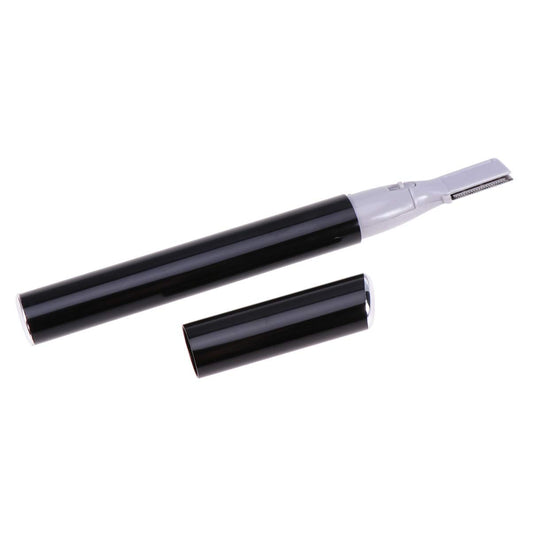 SYGA Electric Facial Eyebrow Razor for Men and Women, Painless Hair Remover for Nose, Eyebrows, Lips, Ears, Arms, Legs, Bikini Line, etc. It works with batteries