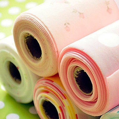 SYGA Large Peach Flower Environmental Protection Printing Drawer Wardrobe Moisture and Dust Mildew Pad Antibacterial Dust Waterproof Non - Slip Mats (30x500) cm