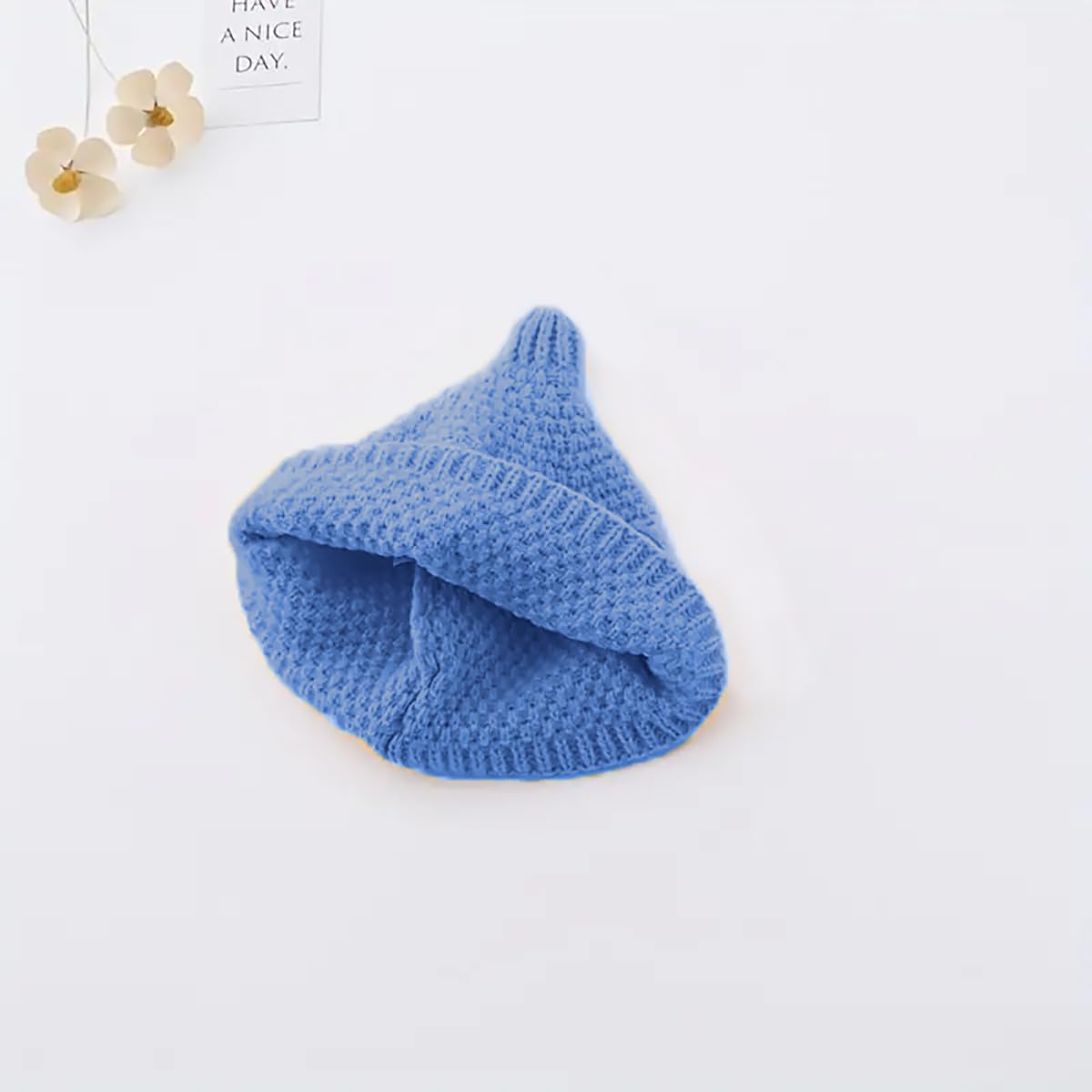 SYGA Baby Winter hat Baby Woolen Knitted Unisex Hat -Blue(6-18 Month)