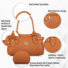 Fostelo Luxe Jessy Stylish Hand Bags For Women Stylish | Green