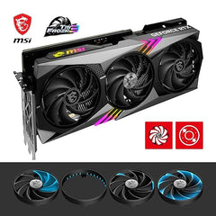 MSI GeForce RTX 4060 Ventus 2X Black 8G OC 8GB GDDR6 128-bit Gaming Graphic Card
