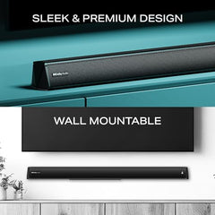 boAt Aavante Bar Prime B450 with Dual Subwoofers and Rear Speakers, 450W RMS Output, 5.2 Channel, Multi-Connectivity, EQ Modes, & BT v5.4 Soundbar with Powerful Signature Sound (Core Black)