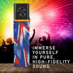 PerfX M21VP Portable Bluetooth Speaker 10W – Thunder Bass, Inbuilt Disco Lights, Wireless Speaker for Party & Outdoor (Disco Light 10 W Bluetooth Speaker, Green)