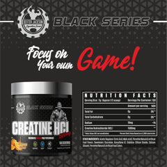 Dexter Jackson Black Series Creatine HCL | Blue Raspberry Flavor | 150 Servings, 300g | Premium Muscle Strength and Endurance Supplement