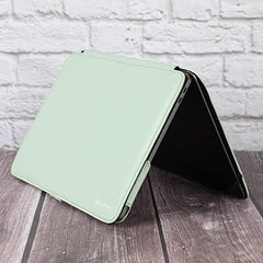 ENTHOPIA 13 to 14 Inches Folio Laptop Case Cover Vegan Leather Compatible for MacBook, Lenovo, Hp, Dell &Other Notebooks - Plain Cork