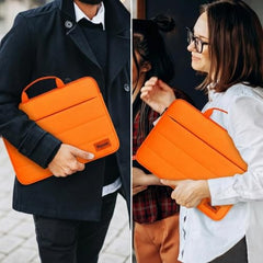 Dyazo 15.6 Inch Fluffy Laptop Sleeve | Soft Padded Protection | Water Resistant & Lightweight Laptop Sleeve Case Compatible for MacBook, Dell, HP, Lenovo, Acer, Asus and Other Notebook (Black)