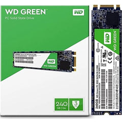 Western Digital WD Green M.2 480GB, Up to 545MB/s, 2.5 Inch/7 mm, 3Y Warranty, Internal Solid State Drive (SSD) (WDS480G3G0B)