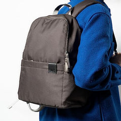DailyObjects Monkey Shoulder Bag (19L) for Everyday Use| 100% Recycled | Travel/Office Bag | Backpack With Padded Compartment for Upto 14" | Adjustable Straps & Zipper closure - Orange