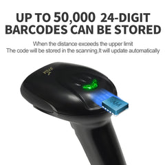SYGA 2.4G Wireless & Bluetooth 1D Barcode Scanner (X-9701C)