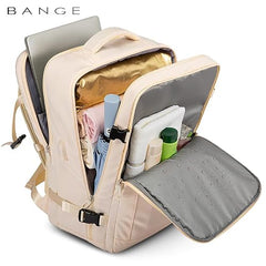 Red Lemon Bange Urban Pack Laptop Backpack for men and women | Multi-Compartment Water Resistant Business Travel Laptop Backpack upto 17" (Black N)