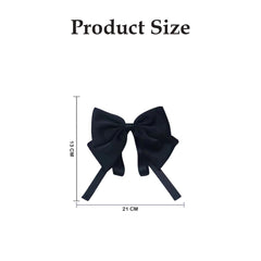 MOMISY Bow Shaped Hair Clip, Hair Accessories for Women and Girls (ButterflyBlack, Free)