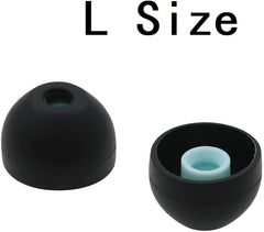 Syga Hybrid Silicone Earbuds Ear Buds Tips for Sony XBA, MDR and DR Series in-Ear Earphone Headsets SML 3 Size 3 Pairs, Hybrid Eartips for Sony, Set of 3 (Black, Orange, Green, Blue)