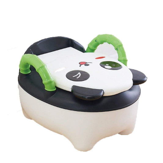 SYGA Panda Design Children's Toilet Seat Baby Toddler Trainer Potty Toilet Chair(Black)