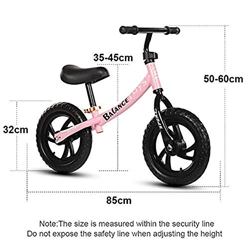 SYGA EVA Balance Bike, Black, 3 Years or Older, 1 Piece