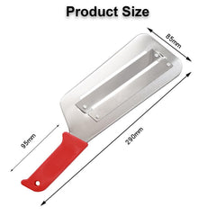 MOMISY 2 Blade Vegetable Slicer, Double Blade Slicing Knife, Fish Scale Cleaner, Fruit Cutter