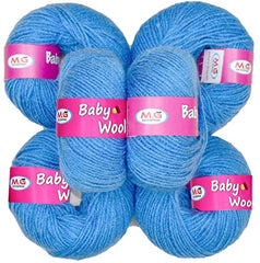 M.G ENTERPRISE MG Baby MelonKnitting Wool 200 Wool Thread for Crochet & DIY Craft Projects
