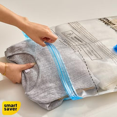 Smart Saver Vacuum Pump for Packing, Electric Pump for Vaccum Storage Bags, Portable Plastic Vacuum Bag Pump for Compression Comforter, Clothing (Storage Bag Not Included)