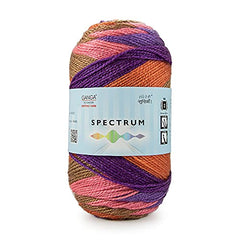 Ganga Spectrum Hand Knitting Wool Yarn (Multicolor_814202) (200gms)