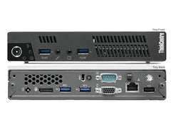 MegaDesk Think Centre Desktop Tiny Pc (Córe i5-, 8 Gb Ddr3 Ram,256 Gb Ssd,WiFi,Win10 pro,Ms Office, Hd Graphics,USB 3.0,Vga,Dp Port) Tiny Mini pc|| 1 Year Warranty