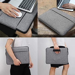 Dynotrek Elite 17.3 inch Laptop Sleeve Case, (Denim Grey)