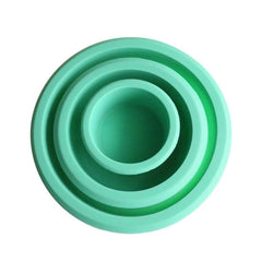 Syga 3 Piece Nonstick Round Silicone Cake Pop Baking Molds Set for Cake/Pies/Bread/Ice Cream Kitchen Craft Tool_Cyan