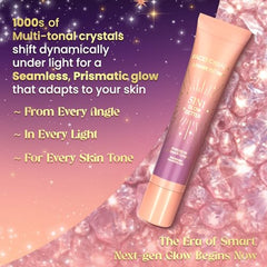 FACES CANADA Strobe Cream Mini- Rose Gold, 18ml | Primer + Highlighter + Moisturizer | Shea Butter & Hyaluronic Acid | Intense Hydration | Flawless Radiant Dewy Skin | Illuminating & Glowing Makeup Base