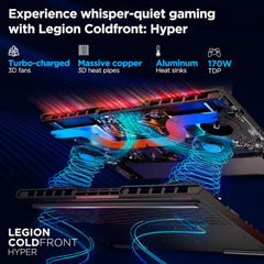 Lenovo Legion 5 2025, Intel Core i7-13650HX,13th Gen, NVIDIA RTX 5060 8GB, 16GB RAM, 1TB SSD, WUXGA IPS, 15.3" (38.8cm), 165Hz, Windows 11, Office 2024, Black, 2.1Kg, 83LY00SVIN Gaming Laptop