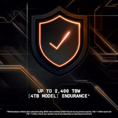 WD_Black Western Digital SN8100 NVMe 1TB, Upto 14900MB/s R, 11000MB/s W, 5Y Warranty, PCIe Gen 5 NVMe M.2 (2280), Gaming Storage, Internal Solid State Drive (SSD) (WDS100T1X0M-00CMT0)