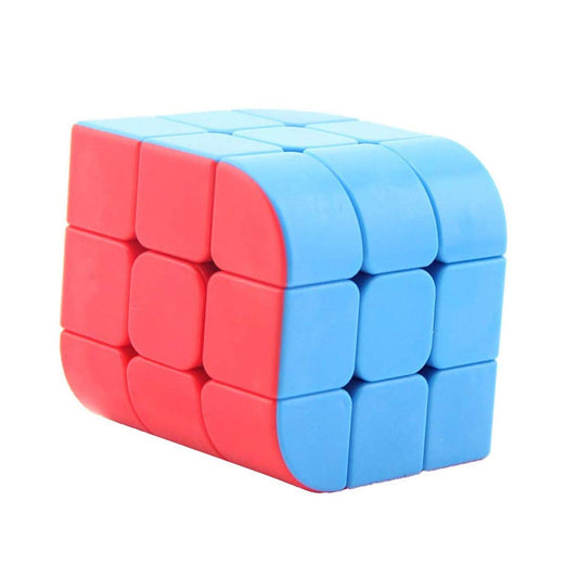 SYGA 3x3 Plastic Magic Trihedron Cube Puzzles Kids Intelligence Educational Toy