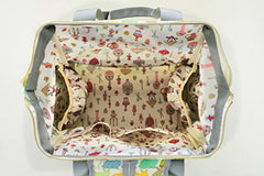 SYGA Diaper Bag Mother Bag Multi-Function Nappy Backpack Bag Organizer for Travel Diaper Bag (Pink Cat)