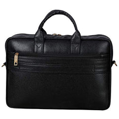 Hard Craft Vegan Leather Office Laptop Messenger and Shoulder Side Sling Hand Bag For Men Corporate Executive Briefcase Bag For Man Supports Laptop Upto 15.6 inches