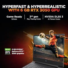 HP Victus, Intel Core 5 210H, 4GB RTX 3050 A (24GB DDR5, 512GB SSD) FHD, 144Hz, 300 nits, IPS, 15.6''/39.6 cm, Win11, M365* Office24, Mica Silver, 2.29kg, fa2500TX, Backlit, Gaming Laptop