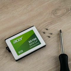 Acer SA100 480GB MAS0902+3D NAND SATA 2.5 inch(6.35cm) Internal SSD-560MB/s R, 493MB/s W Speed