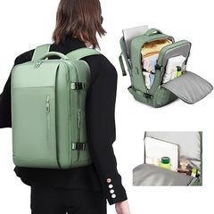 Red Lemon Bange Urban Pack Laptop Backpack for men and women | Multi-Compartment Water Resistant Business Travel Laptop Backpack upto 17" (Black N)
