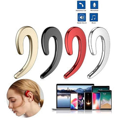 Drumstone (𝐋𝐢𝐦𝐢𝐭𝐞𝐝 𝐓𝐨𝐝𝐚𝐲 Wireless Bone Conduction Headset with Dual Device Connectivity, Bluetooth Call, Lightweight Ear Hook Design, Open-Ear Style 𝟏𝟓 𝐘𝐞𝐚𝐫𝐬 𝐖𝐚𝐫𝐫𝐚𝐧𝐭𝐲