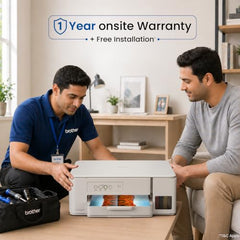 Brother Ink Tank DCP-T236 (New Launch) All in One (Print Scan Copy) Color Home Printer, 27/11 PPM BK/CL, 150 Sheet Paper Tray, Print Upto 7.5K Pages in Black & 5K in Color Each (CMY),Free Installation
