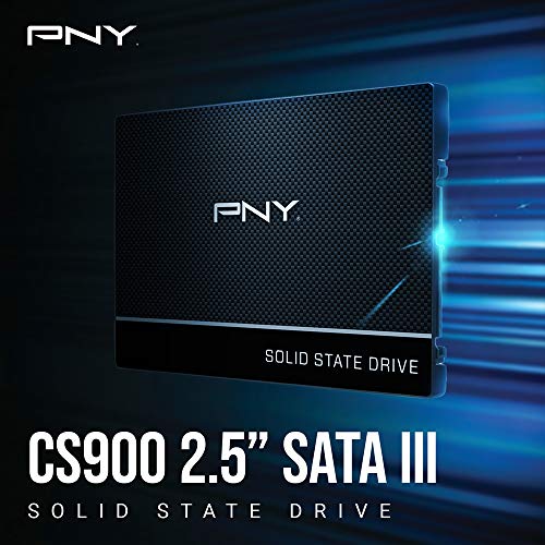 PNY CS900 500GB 2.5” SATA III Internal Solid State Drive (SSD) - (SSD7CS900-500-RB)