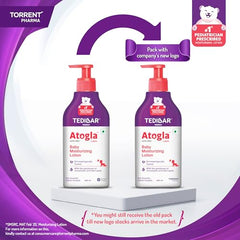 Atogla Baby Lotion 200ml from Tedibar Family | No. 1* Pediatrician prescribed Moisturising Lotion- By Torrent Pharma