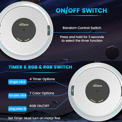 Cloudeck Mouse Jiggler Undetectable, USB Mover, Gaming Automatic Continuous Click Device, Plug & Play, Simulate Mouse Pointer Movement to Prevent PC Sleep
